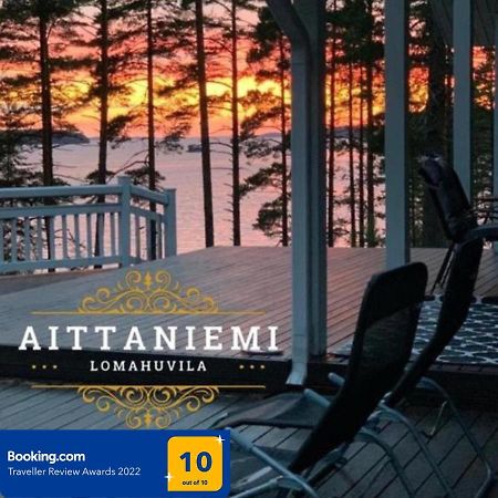 Elegant Villa On The Shore Of Lake Saimaa Lappeenranta Exterior foto